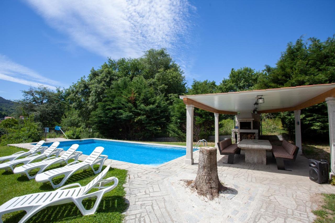 Espectacular Casa Con Piscina En Allariz Exterior foto